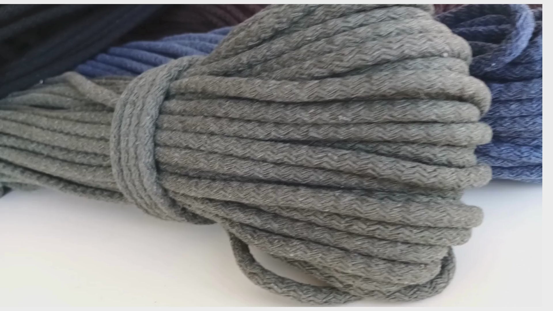 1/4" Braided Cotton Rope-Colour Options - 50 Yards Macrame